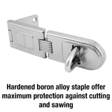 6-1/4 in. Single Hinge Hasp Lock - Super Arbor