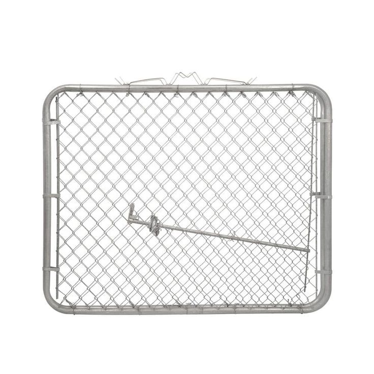 Everbilt 10 ft. W x 4 ft. H Galvanized Steel Drive Fence Gate