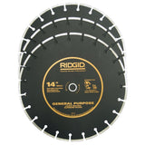 14 in. Diamond Blade (3-Pack) - Super Arbor