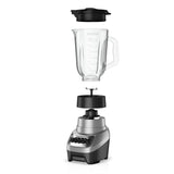 48 oz. 4-Speeds Silver Glass Jar Blender