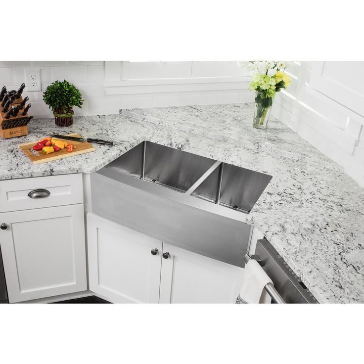 Farmhouse Apron Front Undermount 16-Gauge Stainless Steel 36 in. 60/40 Double Bowl Kitchen Sink with Grid Set and Drains
