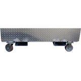 36 in. x 48 in. Aluminum Portable Tool Box with Casters and Fork Pocket - Super Arbor