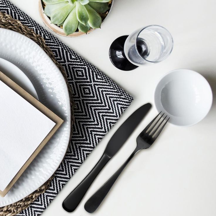 Opera Gunmetal 20-Piece 18/0-Stainless Steel Flatware Set (Service for 4)