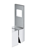 Eurocube Single-Handle Pull-Down Sprayer Kitchen Faucet in StarLight Chrome - Super Arbor