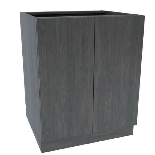 Cambridge 30-in W x 34.5-in H x 21-in D Carbon Marine Wood Engineered Wood Sink Base Stock Cabinet