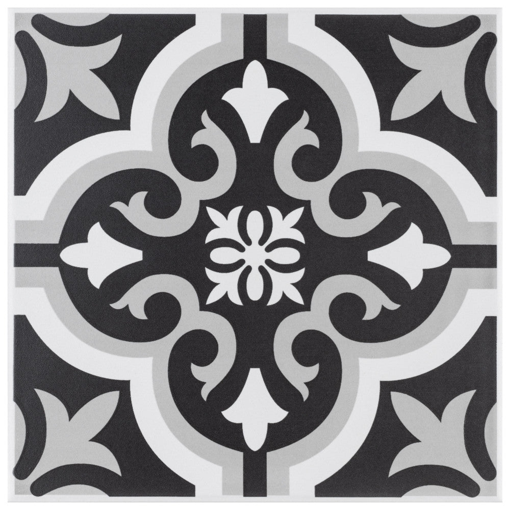 Braga Classic II 7-3/4 in. x 7-3/4 in. Ceramic Floor and Wall Tile (10.75 sq. ft. / Case)