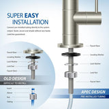Essence 75 GPD 7-Stage Reverse Osmosis Water Filtration System with Alkaline Mineral pH+ and UV Ultra-Violet Sterilizer