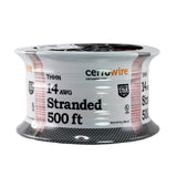 500 ft. 14/1 White Stranded THHN Wire - Super Arbor