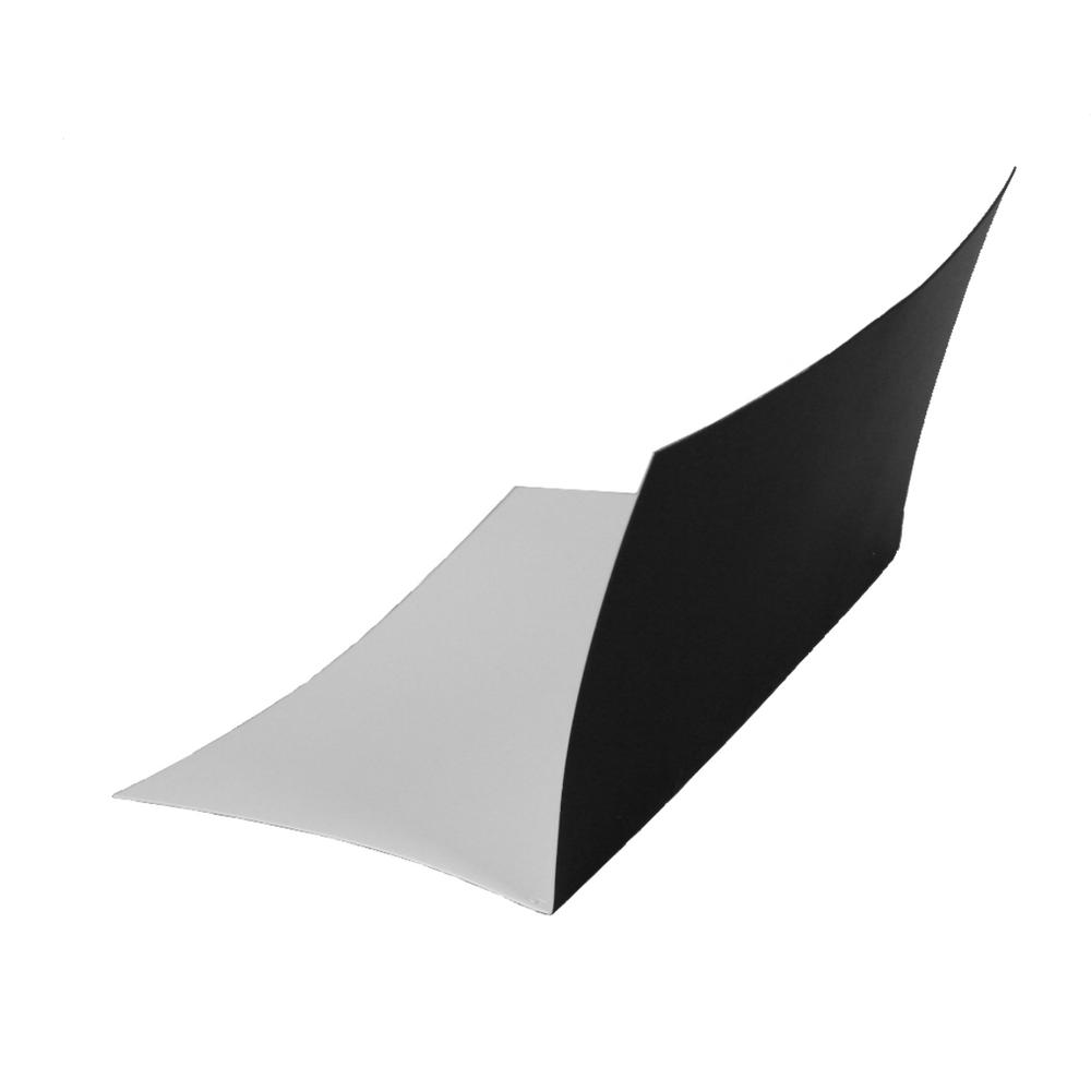 8 in. x 8 in. Black/White HDPE Step Flashing¬†(50-Pack) - Super Arbor