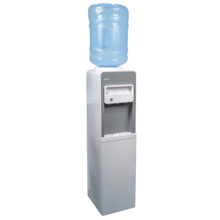Hot and Cold Free-Standing Top Load Water Dispenser in White