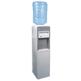 Hot and Cold Free-Standing Top Load Water Dispenser in White