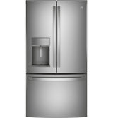 GE Profile 22.1 cu. ft. Counter-Depth French Door Refrigerator with Hands-Free AutoFill, Fingerprint Resistant Stainless Steel