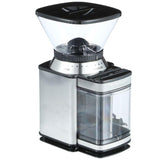Supreme Grind 8 oz. Stainless Steel Burr Coffee Grinder with Adjustable Settings