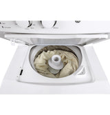 GE White Laundry Center 3.8 cu. ft. Washer and 5.9 cu. ft. 240-Volt Vented Electric Dryer