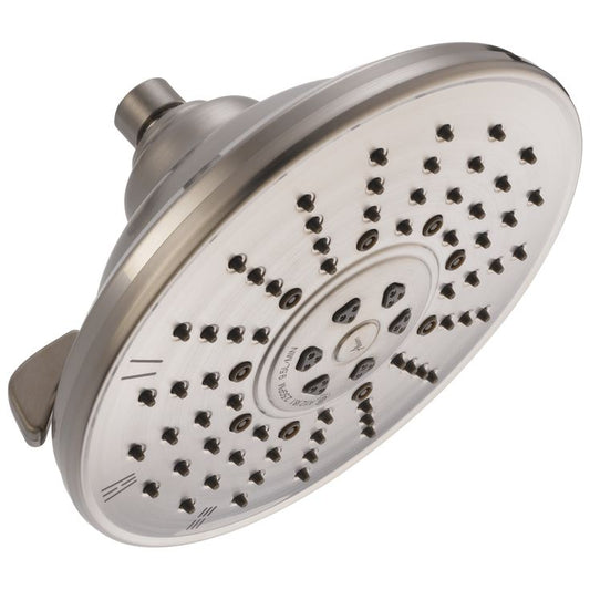 Delta Universal Showering Components Stainless 3-Spray Rain Shower Head 2.5-GPM (9.5-LPM)