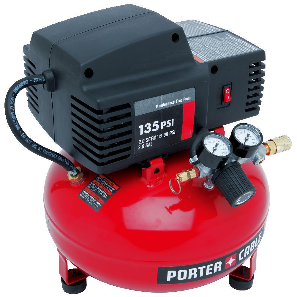 3-1/2 in. Round-Head Framing Nailer and Compressor Combo - Super Arbor