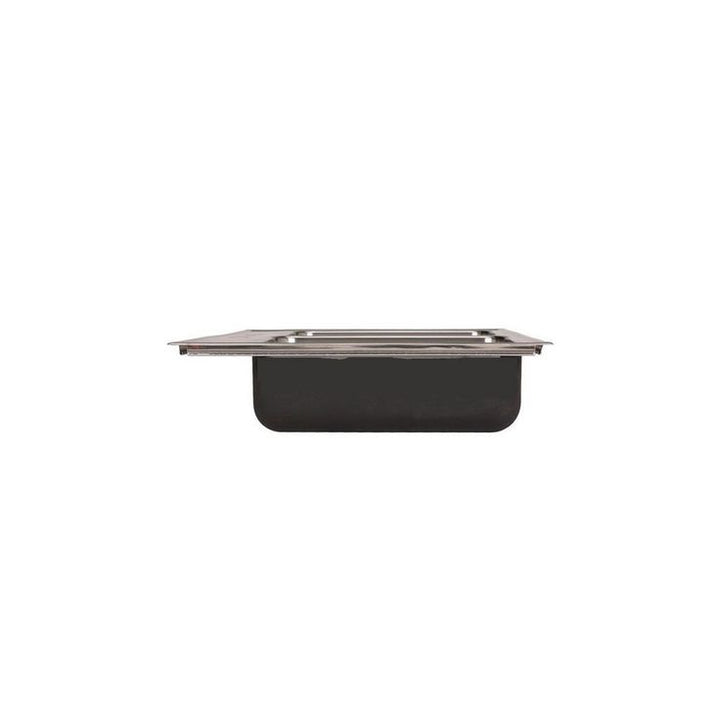 2-Bowl, Drop-In, ADA with Faucet Ledge, 18-Gauge, SS Sink, 2-Compartment, O.D. 22 in. x 33 in. 3-Hole, Drain Center Rear