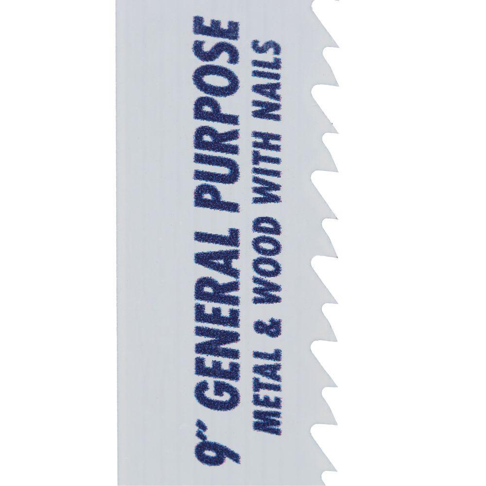 Wood and Metal Cutting Reciprocating Saw Blade Set (13-Piece) - Super Arbor