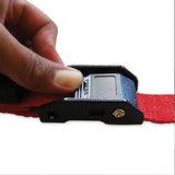 6 ft. x 1 in. Cam with Cinch Strap in Red (2-Pack) - Super Arbor