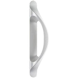 JELD-WEN 72-in x 80-in 4-9/16-in Low-e Insulating Blinds Between The Glass White Vinyl Sliding Right-Hand Sliding Double Patio Door