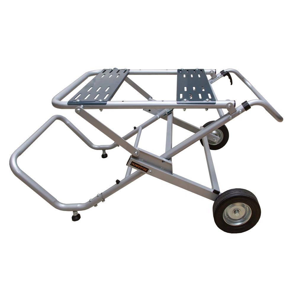 Rolling Foldable Table Saw Stand - Super Arbor