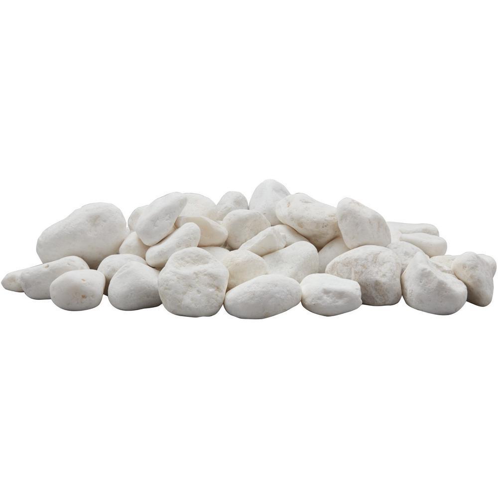 Margo Garden 0.4 cu. ft. 1 in. to 3 in. 30 lbs. India Rose Pebbles - Super Arbor