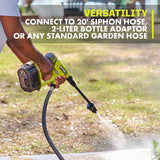 RYOBI ONE+ 18-Volt 320 PSI 0.8 GPM Cordless Cold Water Power Cleaner with 4.0 Ah Battery and Charger