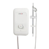 6,000-Watt Electric Tankless Water Heater Shower System (Incl. Water Heater, Hose, Handheld, Rise Bar, Soap Dish) - Super Arbor