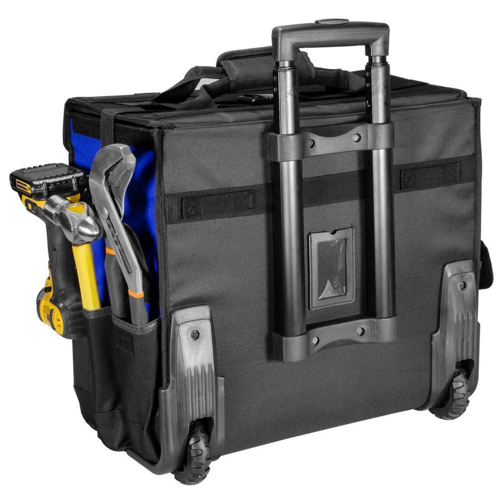 20 in. x 12 in. Jobsite Rolling Tool Bag Backpack - Super Arbor