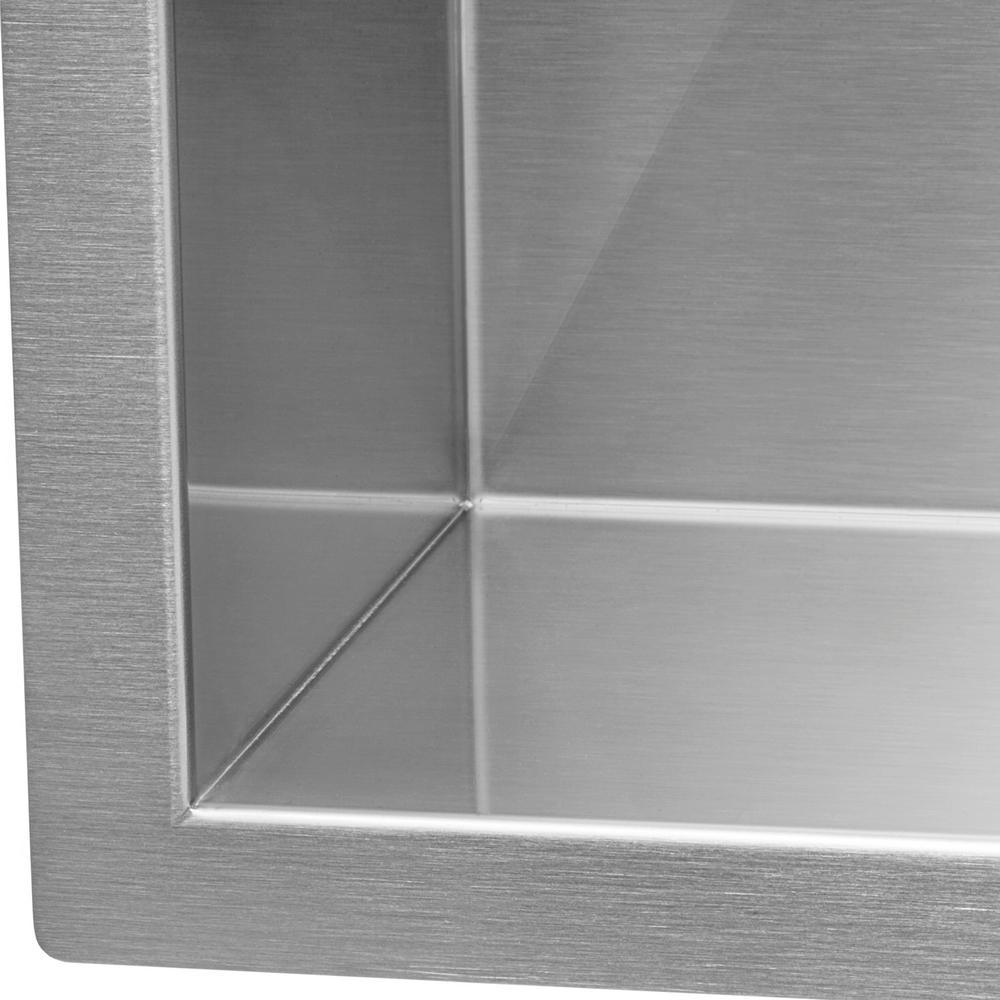 Undermount Stainless Steel 30 in. 16-Gauge 50/50 Double Bowl Kitchen Sink - Super Arbor