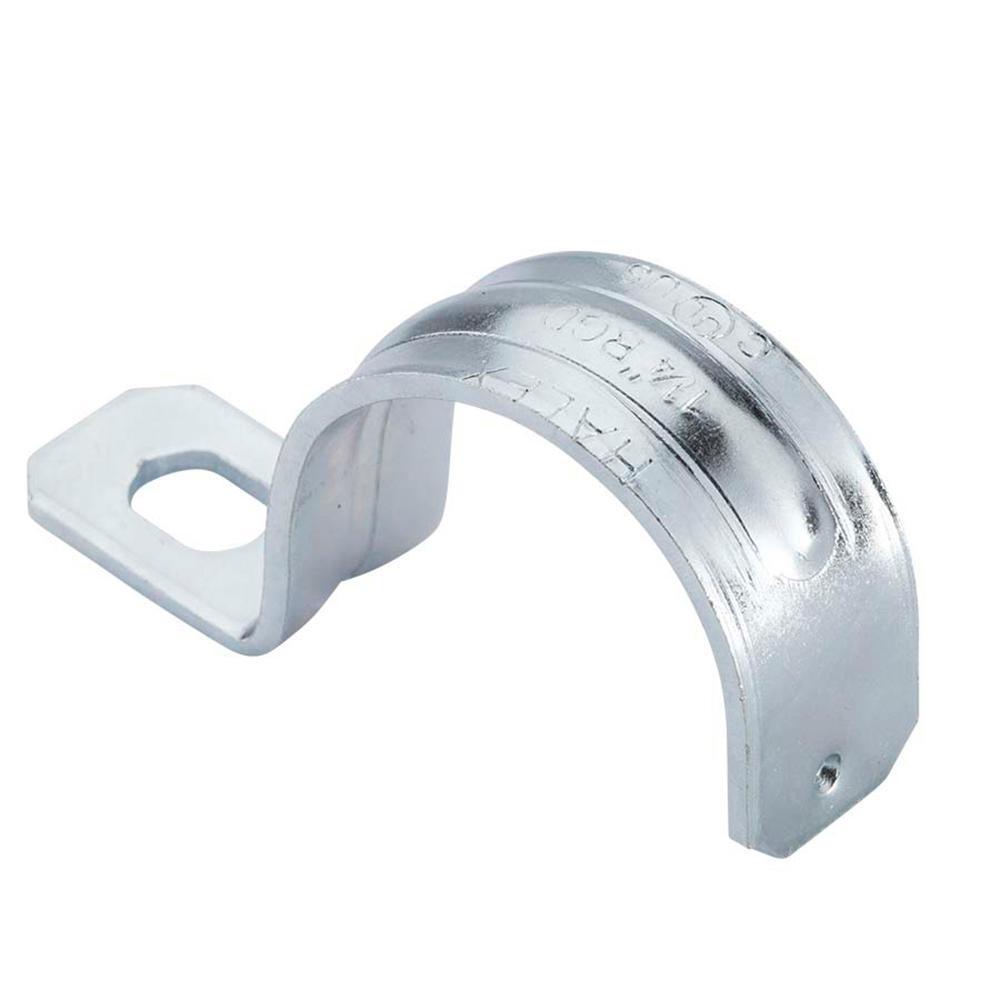 1/2 in. Rigid 1-Hole Conduit Straps (100-Pack) - Super Arbor