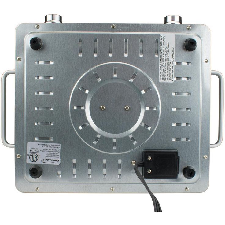 Single Burner 28 in. Black Infrared Electric Burner