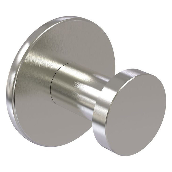 Allied Brass Fresno Single Hook Satin Nickel Towel Hook