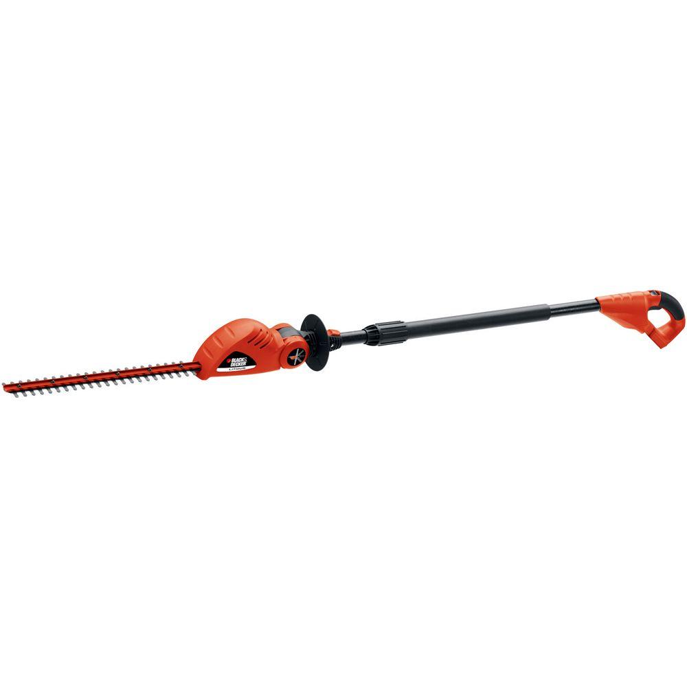 BLACK+DECKER 18 in. 20V MAX Lithium-Ion Cordless Pole Hedge Trimmer with (1) 1.5Ah Battery and Charger Included - Super Arbor