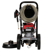 Simpson MegaShot MS60805-S 3000 PSI at 2.4 GPM HONDA GCV160 Cold Water Pressure Washer with Surface Scrubber