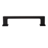 Chelsey 4 in. Matte Black Drawer Pull - Super Arbor