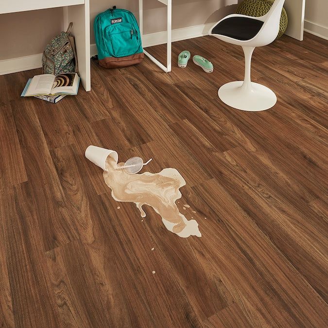 STAINMASTER PetProtect Bellville Acacia 12-mm T x 5-1/4-in W x 47-1/4-in L Waterproof Wood Plank Laminate Flooring (15.46-sq ft / Carton)