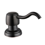 Pavilion Single-Handle Pull-Down Kitchen Faucet with TurboSpray and FastMount and Soap Dispenser in Bronze - Super Arbor