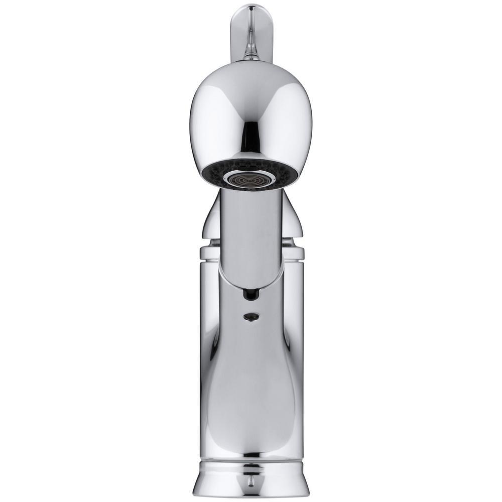 Coralais Single-Handle Pull-Out Sprayer Kitchen Faucet With MasterClean Sprayface In Polished Chrome - Super Arbor
