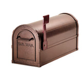 4800 Series Post-Mount Deluxe Rural Mailbox - Super Arbor