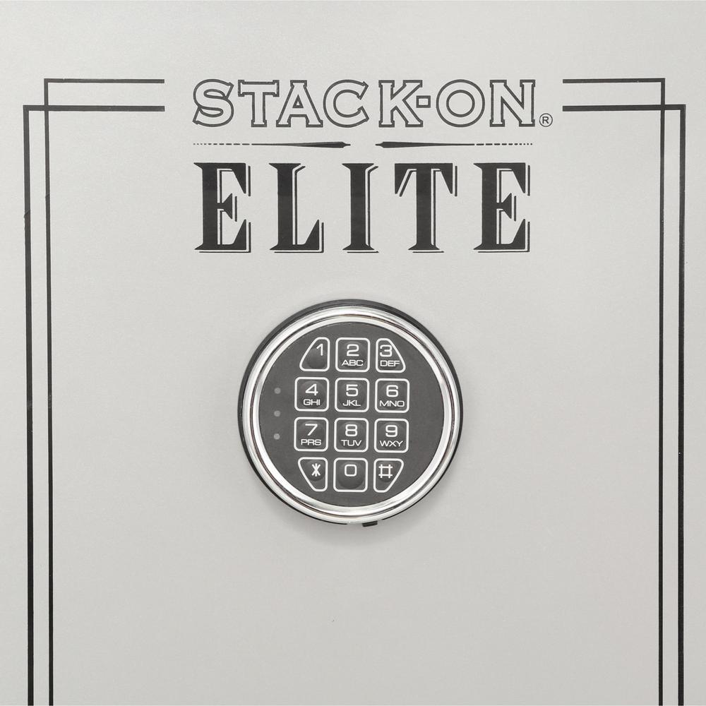 Elite Executive Fire Safe with Electronic Lock in Matte Black/Silver - Super Arbor