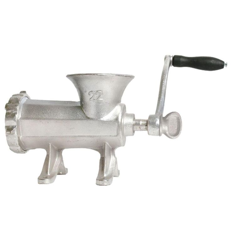 Chard Collection No. 22 400 W Black Stainless Steel Meat Grinder