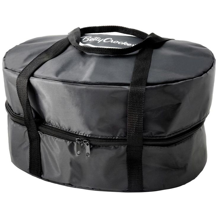 5 qt. Red Oval Slow Cooker with Travel Bag
