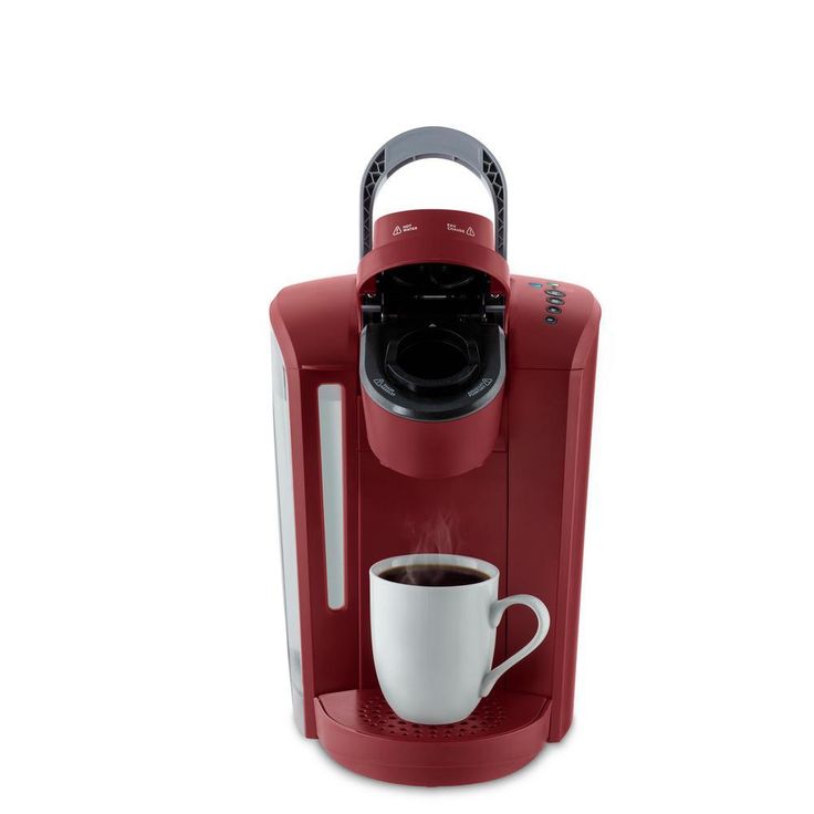 K-Select Vintage Red Single Serve Coffee Maker with Automatic Shut-Off