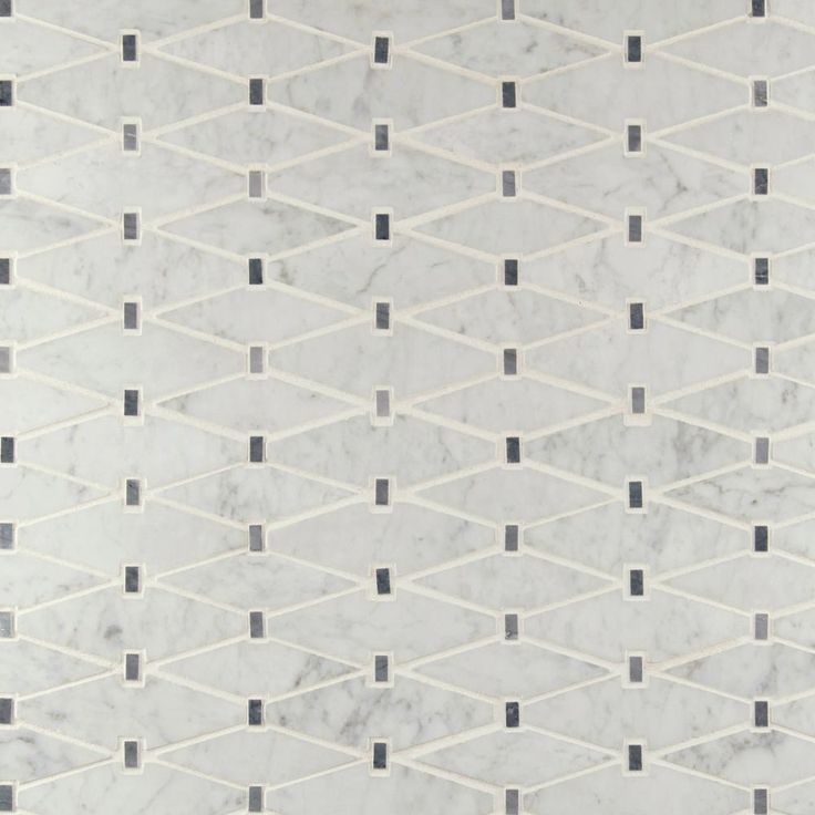 MSI Marbella Diamond 12 in. x 12 in. x 10mm Polished Marble Mesh-Mounted Mosaic Tile (10 sq. ft. / Case)