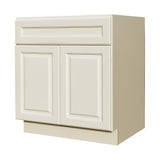 42 in. W x 21 in. D x 34.5 in. H Ready to Assemble Vanity Cabinet with 2-Doors Classic White - Super Arbor