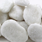 Rain Forest 0.4 cu. ft., 1 in. to 2 in. Snow White Pebble (30-Pack Pallet)