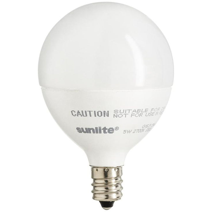 Sunlite 40-Watt Equivalent Warm White G16.5 Dimmable LED Light Bulb (6-Pack)