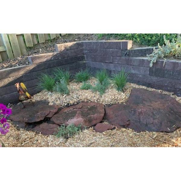 6 in. x 6 in. x 8 ft. Brown Recycled Plastic Lumber Timber (G-Grade) - Super Arbor