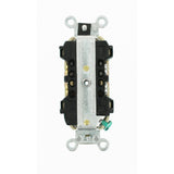 20 Amp Industrial Grade Heavy Duty Self Grounding Duplex Outlet, Ivory - Super Arbor